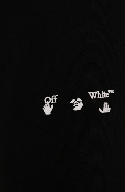Хлопковые джоггеры OFF-WHITE,  арт. 0WCH006F21JER001, фото 5