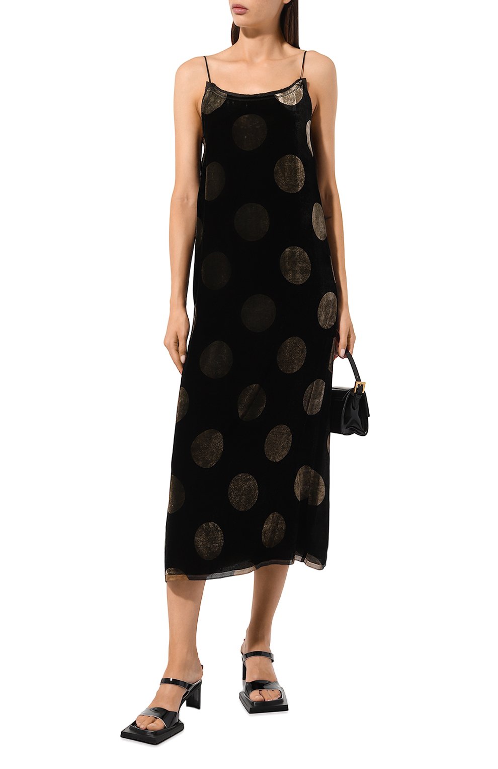 Платье из вискозы и шелка UMA WANG, арт. UP5031, фото 2