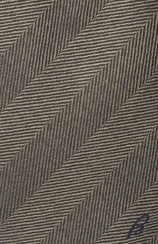 Шелковый галстук Brioni 062I00/0C427 Зелёный  062I00/0C427 Фото 4