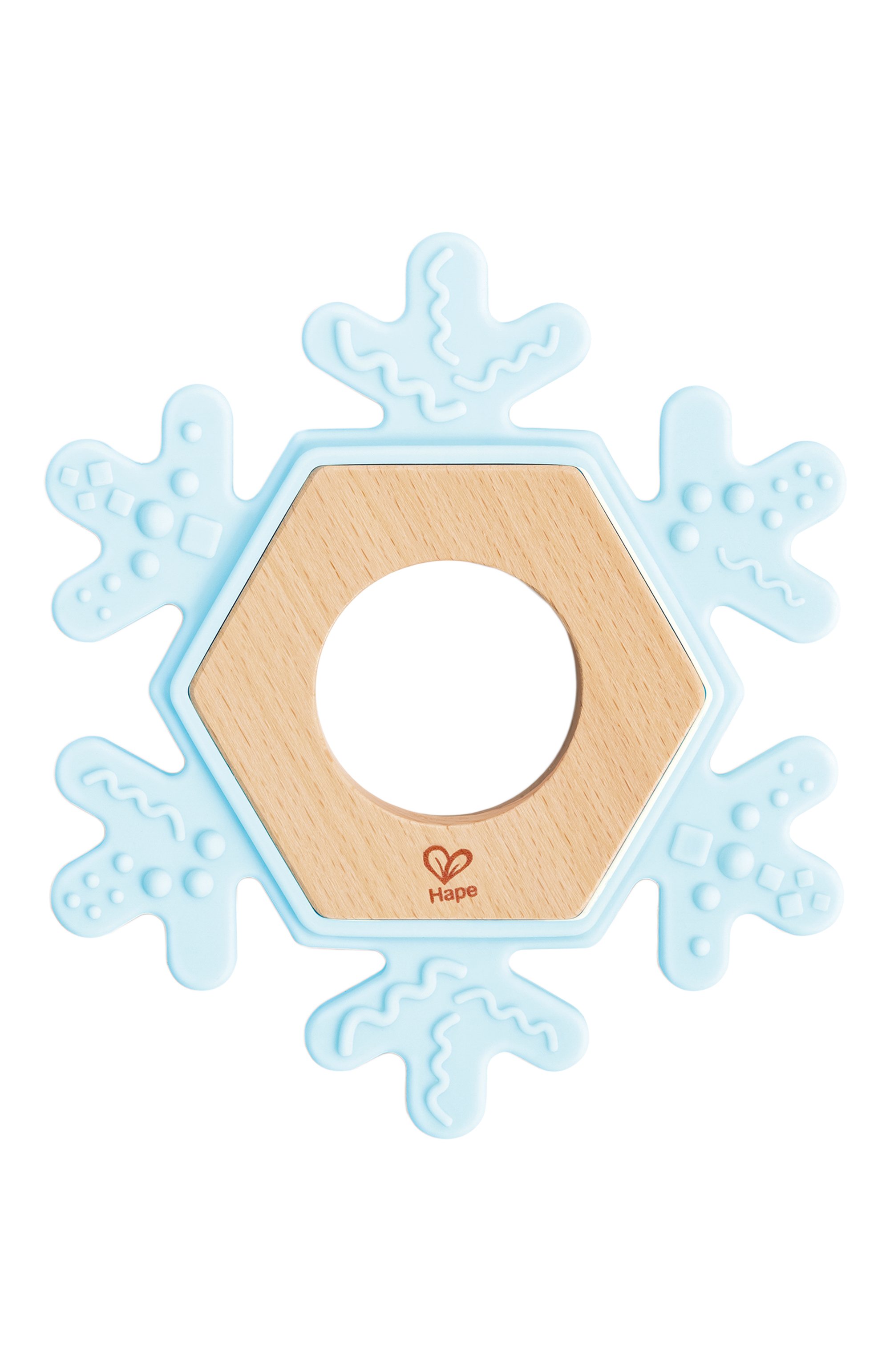 Развивающая игрушка-прорезыватель снежинка HAPE, арт. E0122_HP, фото 2