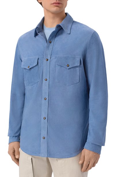 Замшевая рубашка JACOB COHEN, арт. JUM_E0019 081 D1391 RW, фото 3