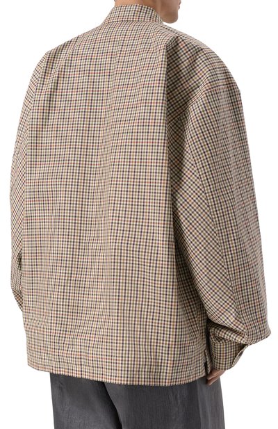 Хлопковая куртка-рубашка BALENCIAGA, арт. 839191/TSM20, фото 4