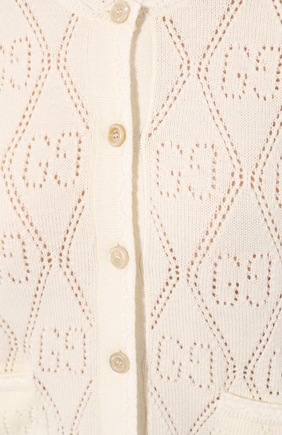 Шерстяной кардиган GUCCI, арт. 642117 XKBL7, фото 5