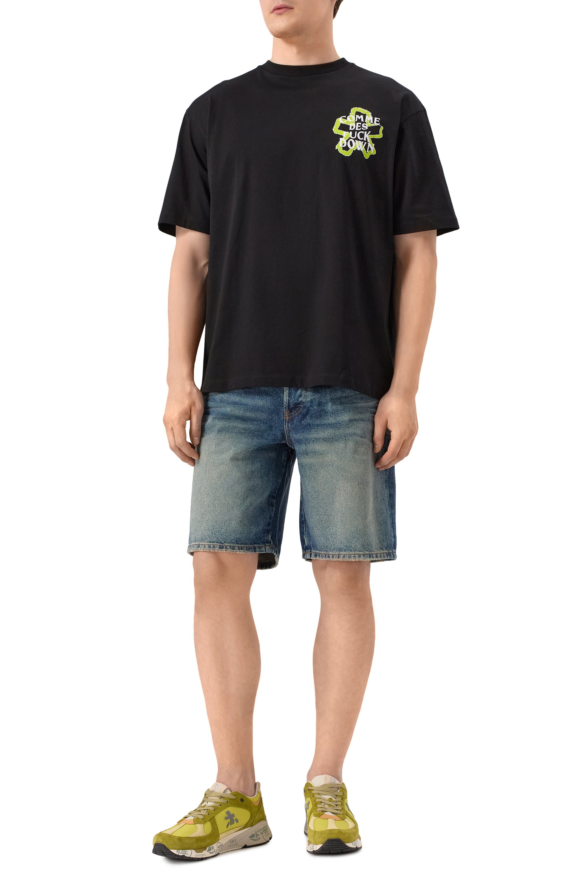 Джинсовые шорты regular DIESEL, арт. A06430/0GRDS, фото 2