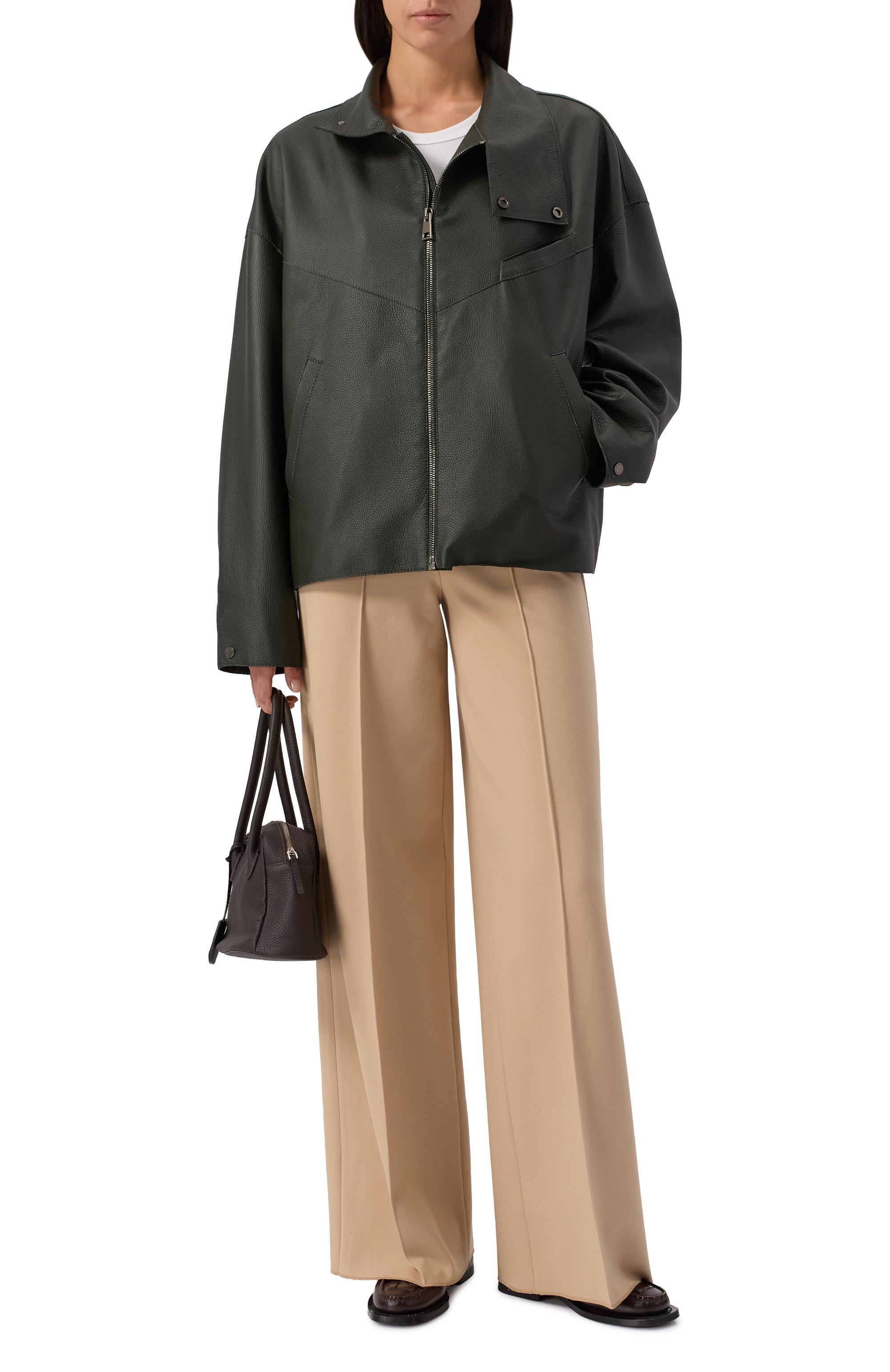 Кожаная куртка MASLOV, арт. Z017, фото 2