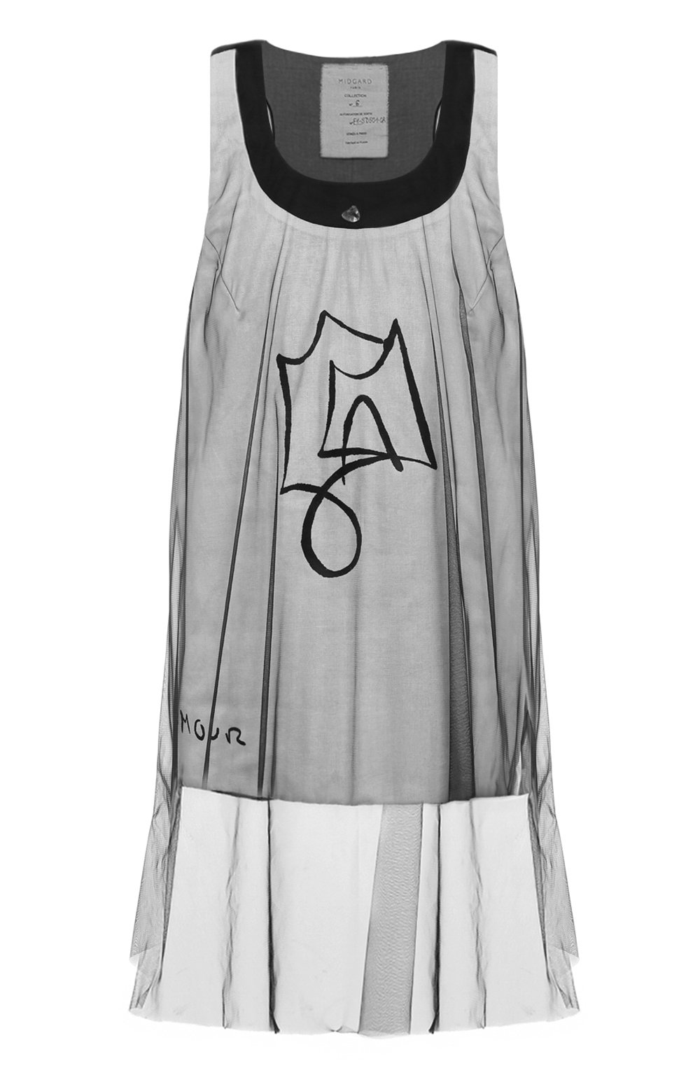 Топ из хлопка и льна MIDGARD PARIS, арт. F1-SD501-GR, фото 1