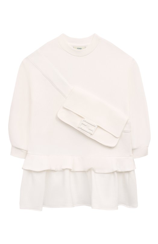 Хлопковое платье Fendi