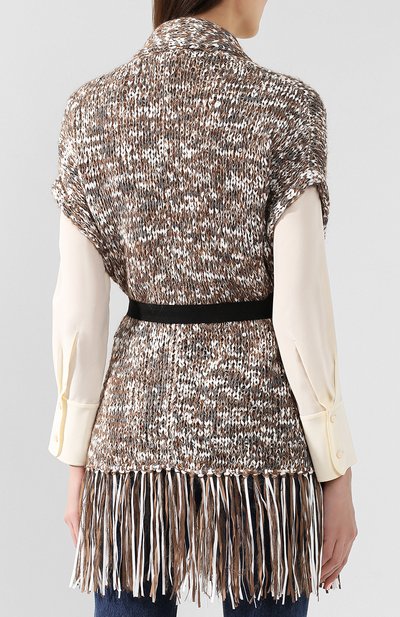 Жилет с поясом BRUNELLO CUCINELLI, арт. M9U387516P, фото 4