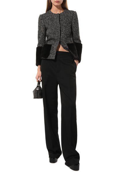 Жакет с меховой отделкой KITON, арт. D38502E/2I16, фото 2