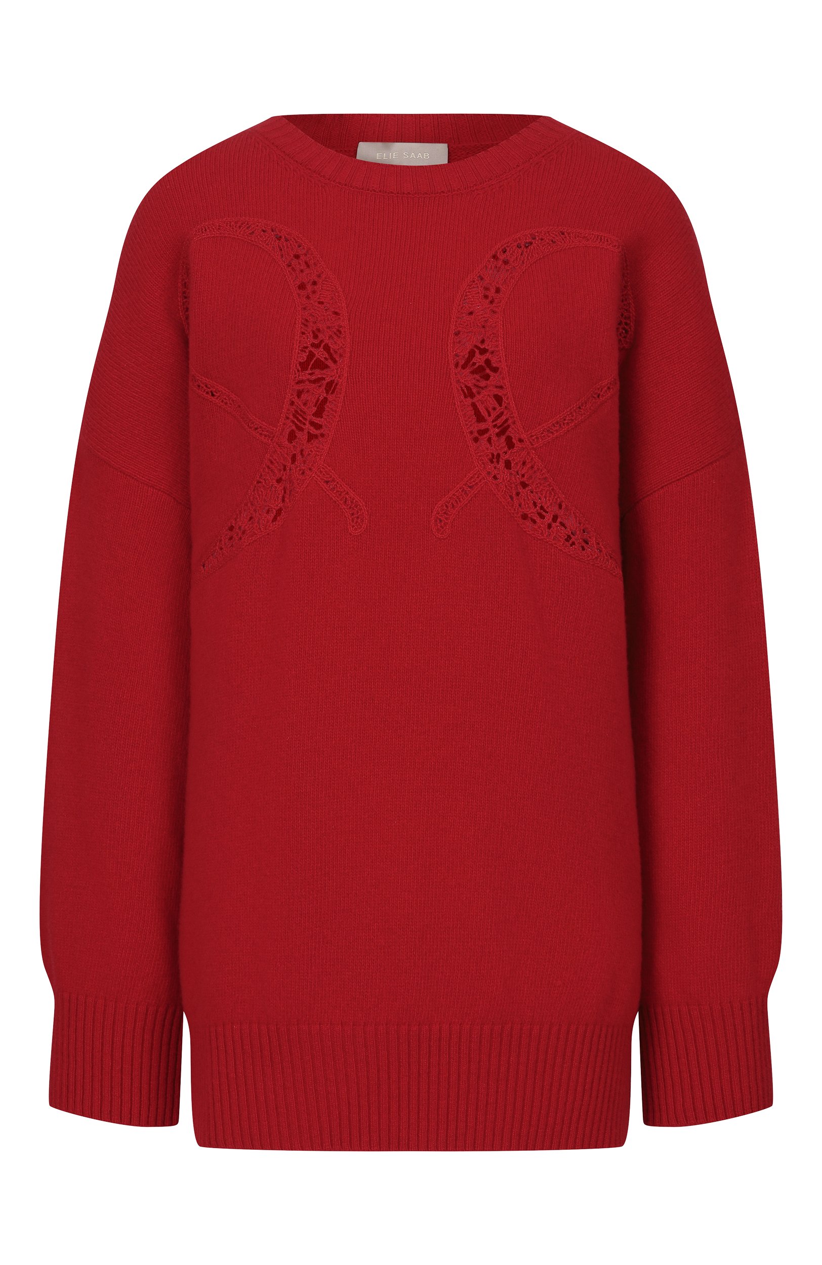Свитер из шерсти и кашемира ELIE SAAB, арт. T0260/CK032, фото 1