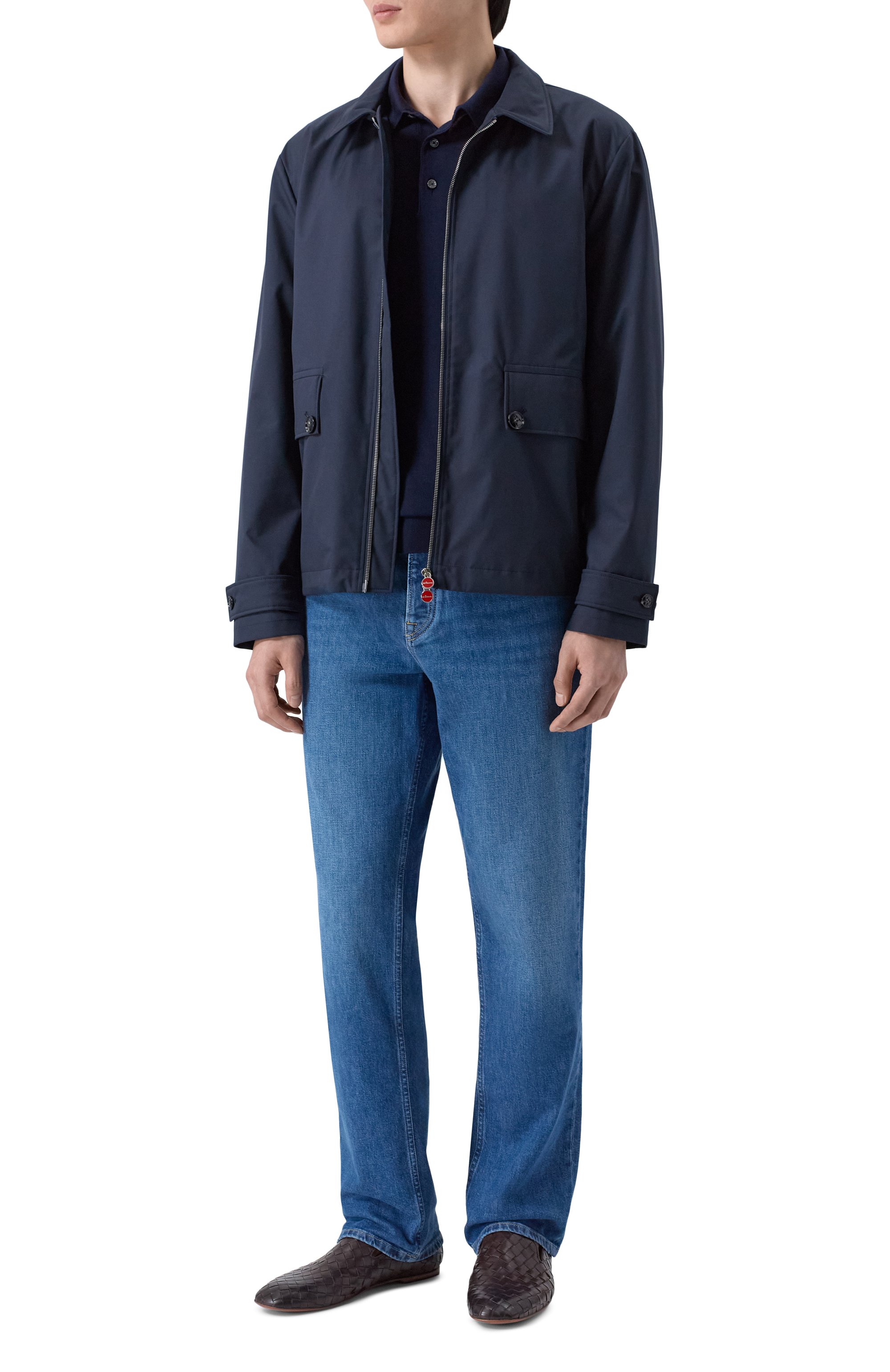 Кожаные лоферы BARRETT темно-коричневого цвета по цене 69950 руб., арт. 221U043.5/INT.PASAD0 12MM, фото 2 Кожаные лоферы BARRETT, арт. 221U043.5/INT.PASAD0 12MM, фото 2