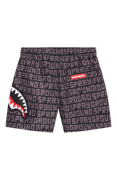 Плавки-шорты SPRAYGROUND, арт. SPY1468GREY/SHARK CENTRAL INFINITY SWIM TRUNKS, фото 2