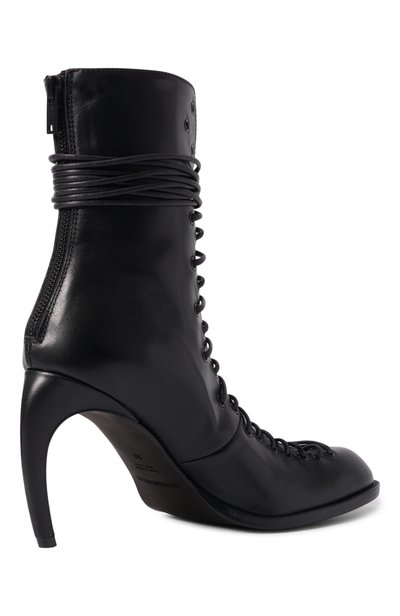Кожаные ботильоны lora ANN DEMEULEMEESTER черного цвета по цене 157000 руб., арт. B0014573/LT177, фото 5 Кожаные ботильоны lora ANN DEMEULEMEESTER, арт. B0014573/LT177, фото 5