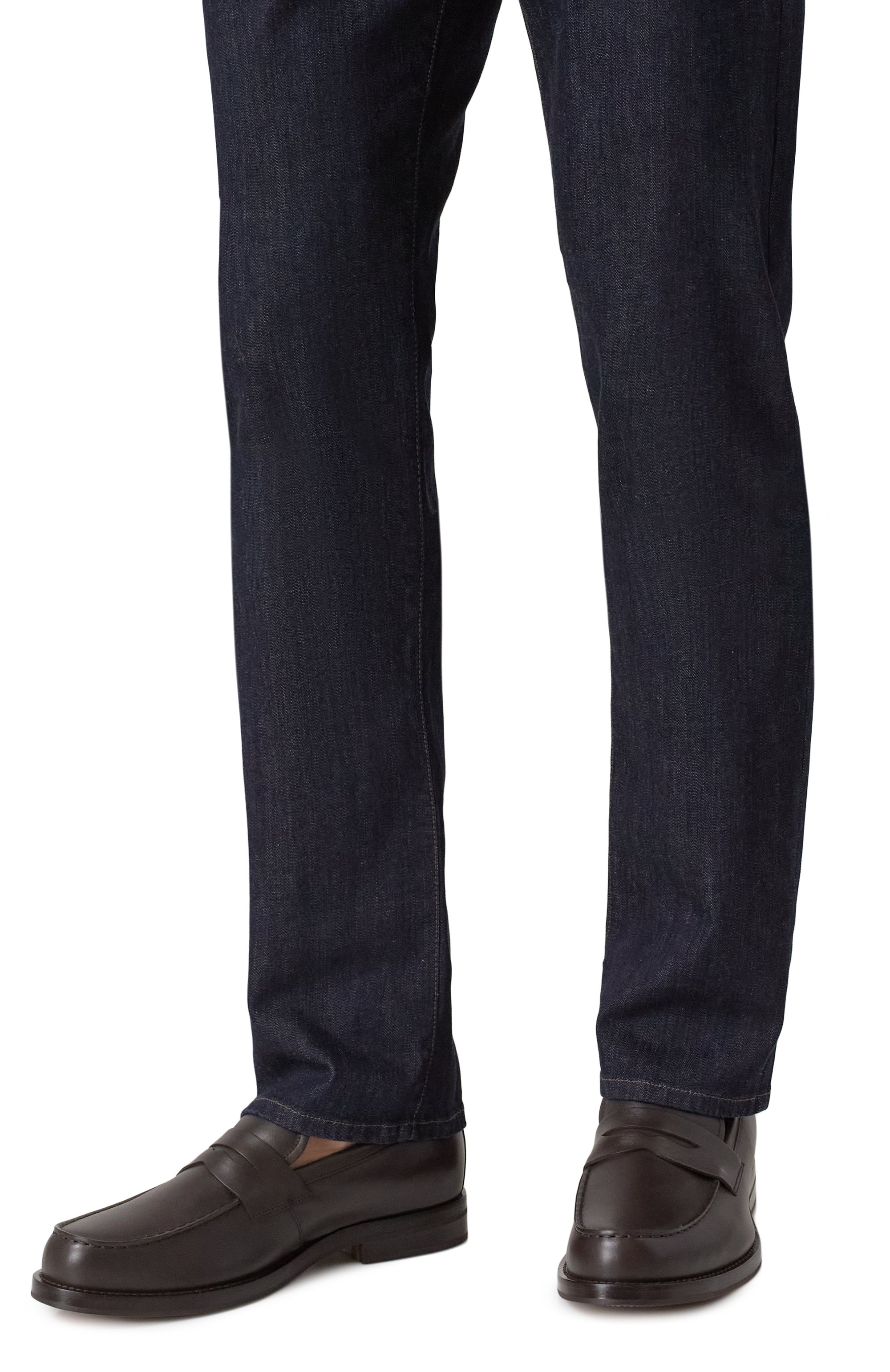 Кожаные пенни-лоферы dressletic BOSS темно-коричневого цвета по цене 67950 руб., арт. 50539885, фото 3 Кожаные пенни-лоферы dressletic BOSS, арт. 50539885, фото 3