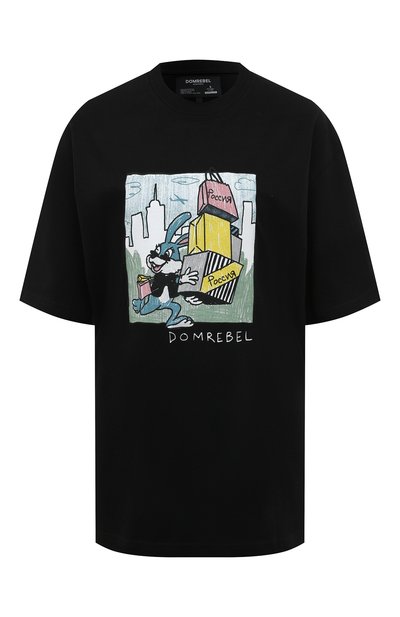 Женская хлопковая футболка DOMREBEL, арт. BIG SPENDER C0MIC/T-SHIRT/W