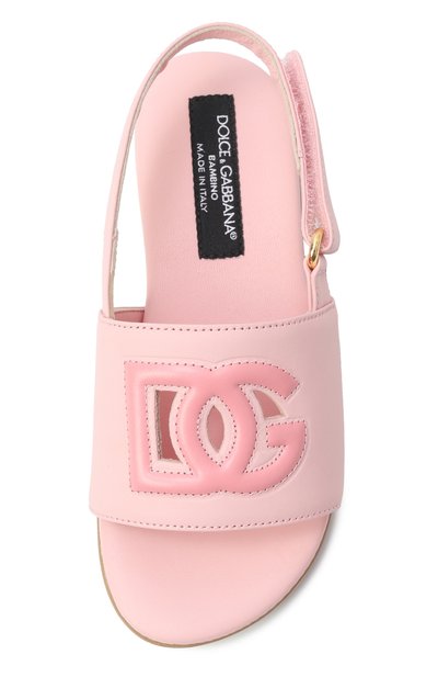Кожаные сандалии DOLCE & GABBANA, арт. D20100/A1114/24-28, фото 4