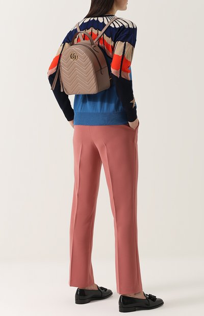 Рюкзак gg marmont GUCCI бежевого цвета по цене 114000 руб., арт. 476671/DTDHD, фото 2 Рюкзак gg marmont GUCCI, арт. 476671/DTDHD, фото 2