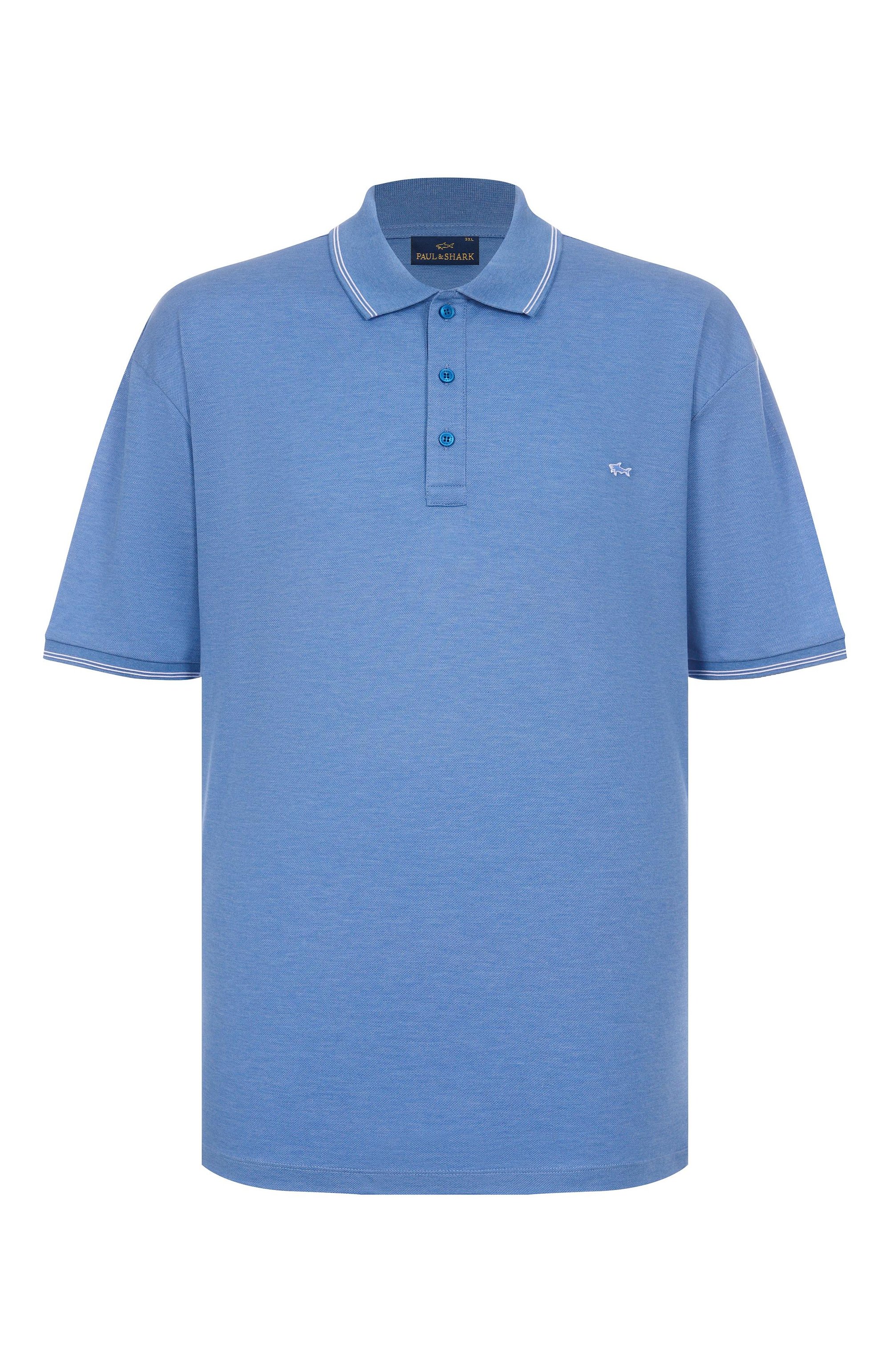 Хлопковое поло PAUL&SHARK, арт. 24411202/6XL, фото 1