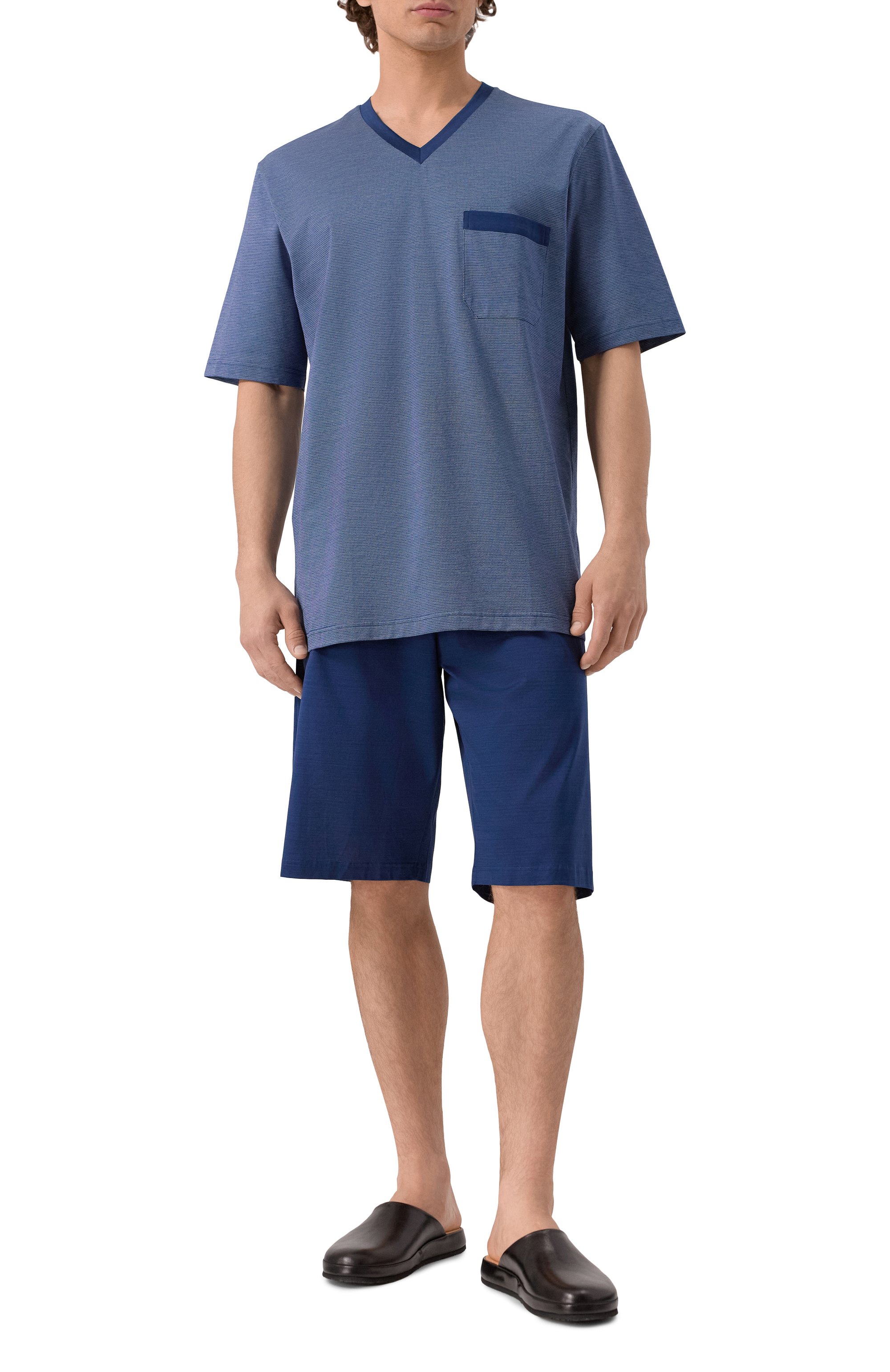 Хлопковая пижама ZIMMERLI, арт. 3439-95412, фото 2