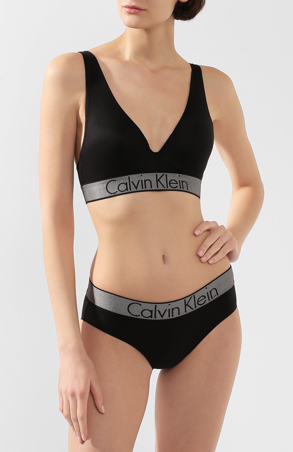 Трусы-слипы с логотипом бренда CALVIN KLEIN, арт. QF1999E, фото 2