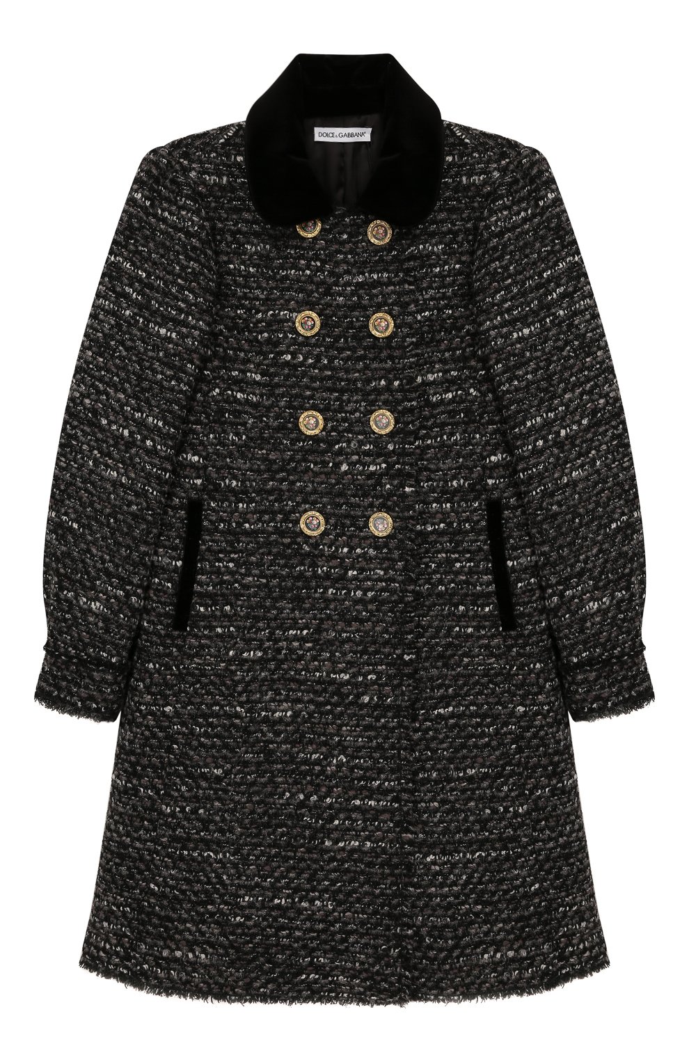 Двубортное пальто DOLCE & GABBANA, арт. L53C59/HUMDX/8-14, фото 1