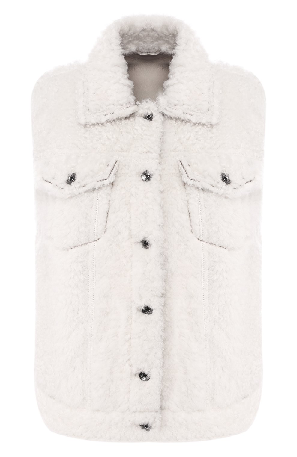 Меховой жилет из овчины BRUNELLO CUCINELLI, арт. MPBRG8078, фото 1