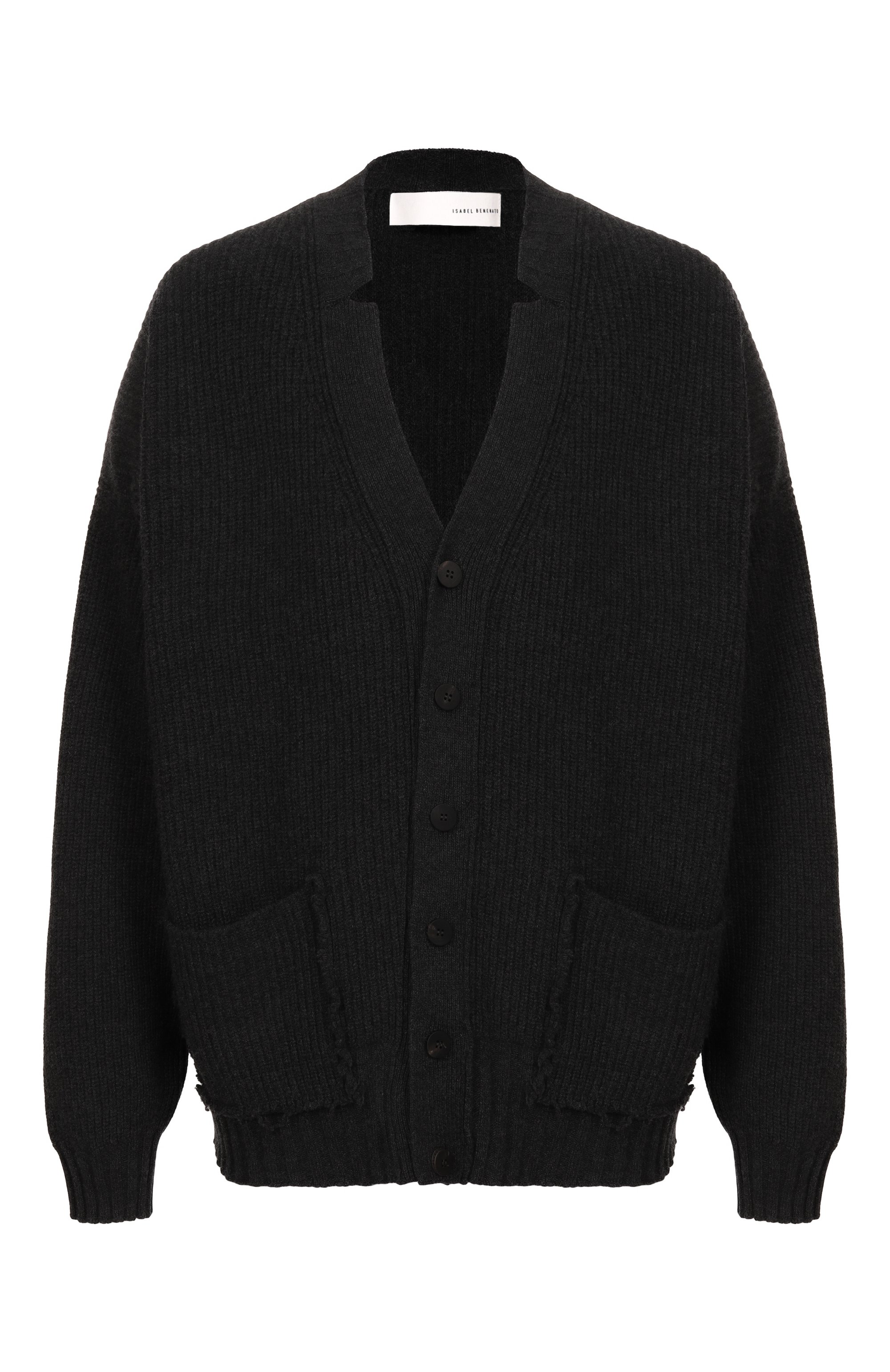 Кардиган из кашемира и шерсти ISABEL BENENATO, арт. UK41S26, фото 1