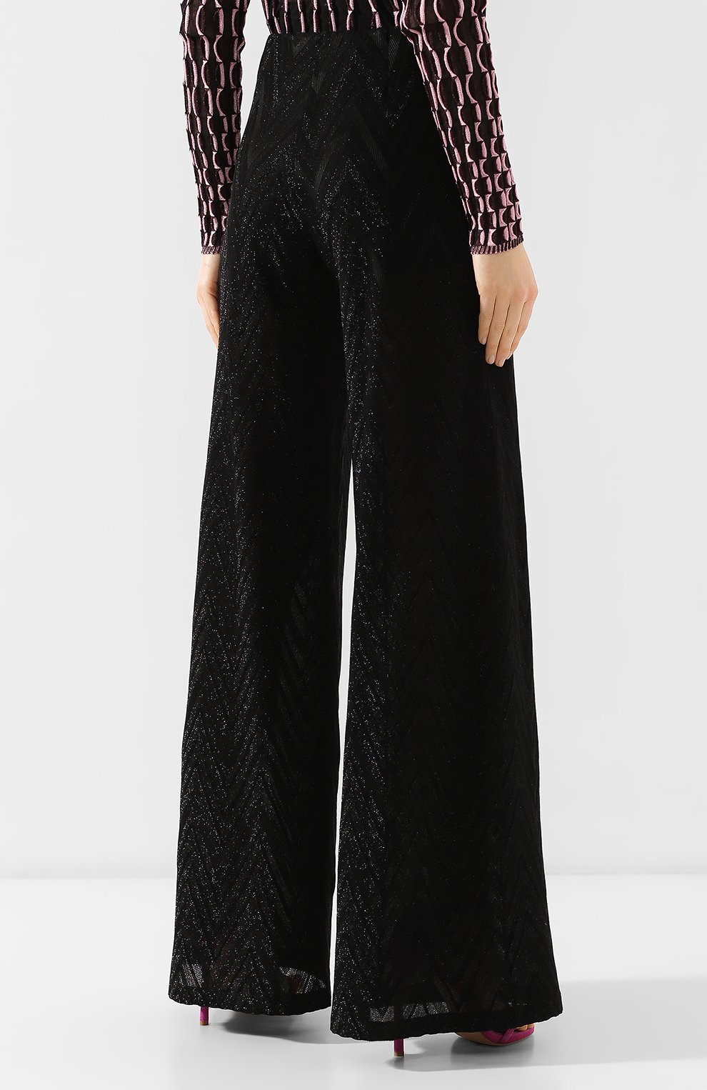 Брюки из смеси хлопка и вискозы M MISSONI, арт. 2DI00012/2J0005, фото 4