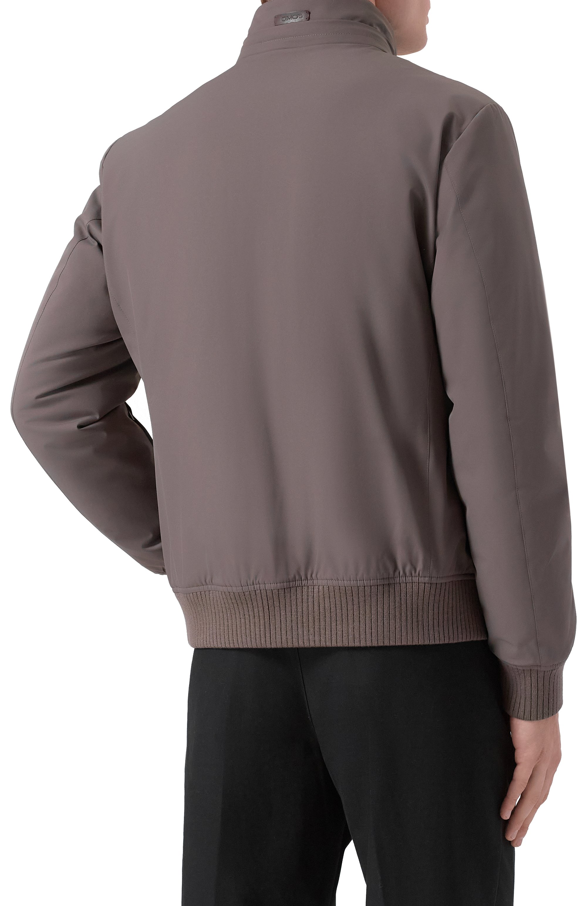 Утепленный бомбер GIMO'S коричневого цвета по цене 107500 руб., арт. 5W20.U.010.158, фото 6 Утепленный бомбер GIMO'S, арт. 5W20.U.010.158, фото 6