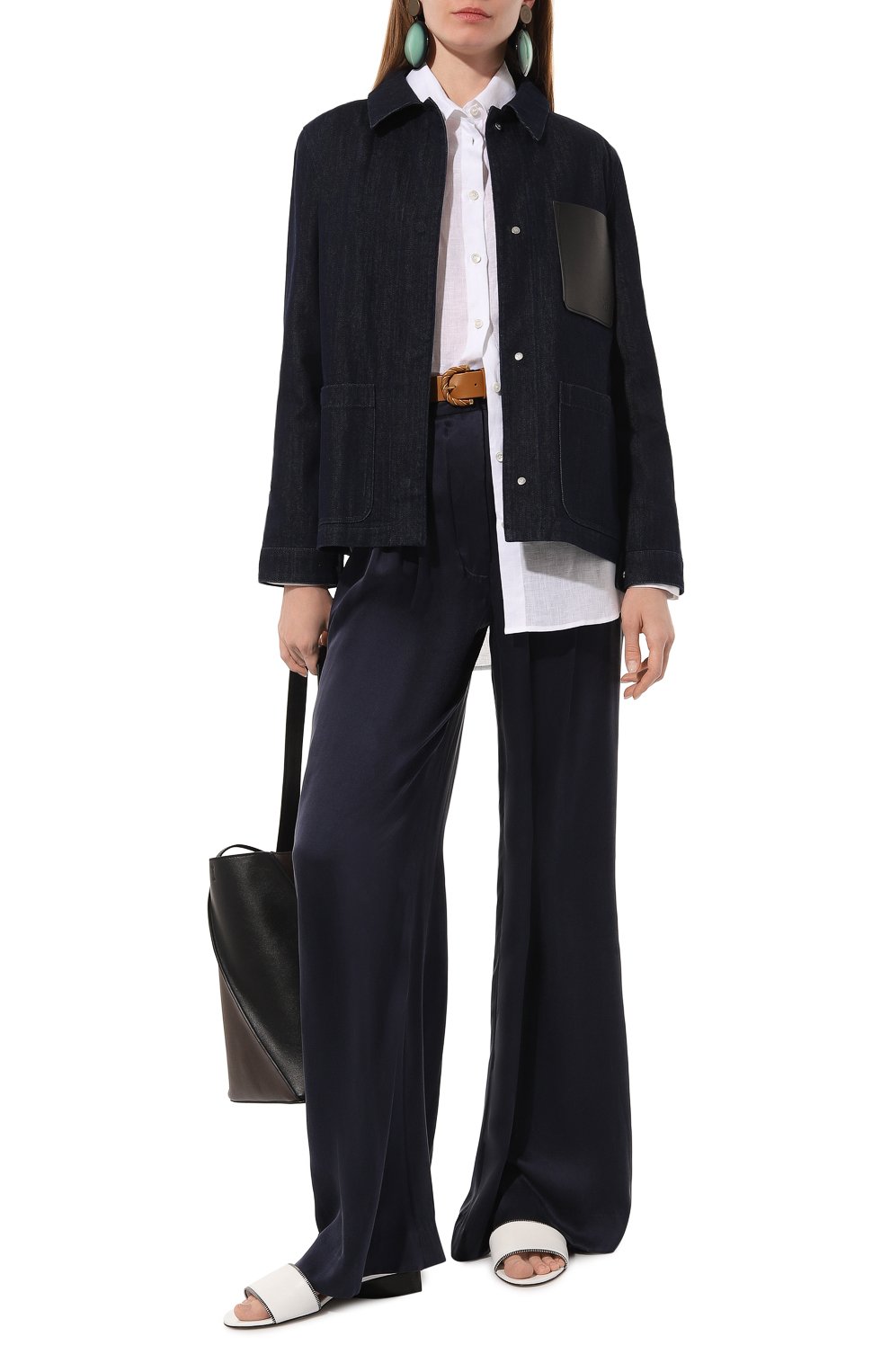 Джинсовая куртка YS ARMY PARIS темно-синего цвета по цене 123500 руб., арт. 24EFV02369B06W, фото 2 Джинсовая куртка YS ARMY PARIS, арт. 24EFV02369B06W, фото 2