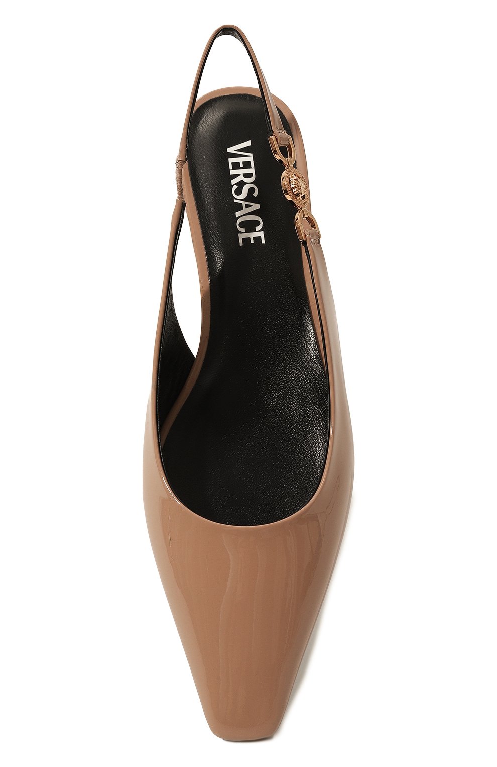 Кожаные балетки VERSACE, арт. 1013024/D2VE, фото 6