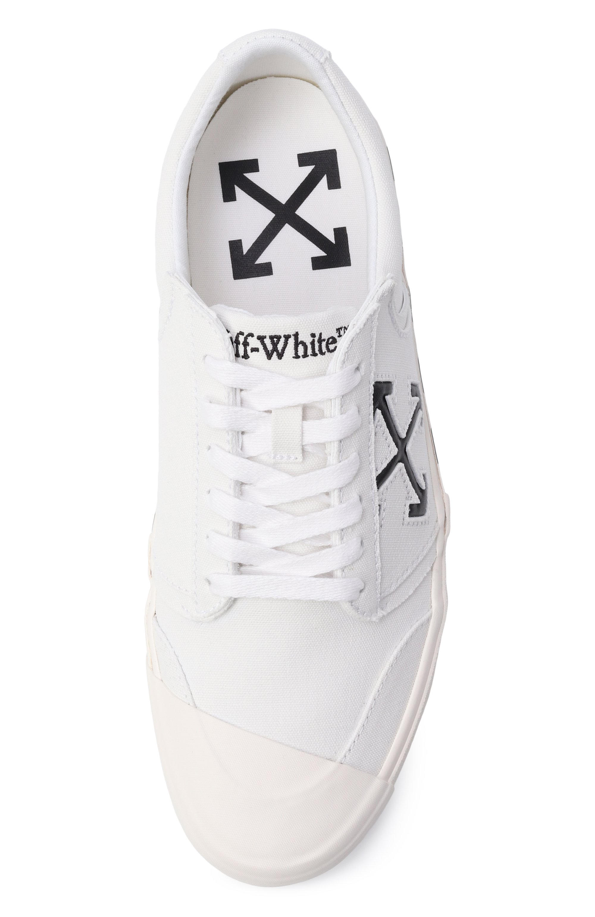 Текстильные кеды vulcanized undercut OFF-WHITE, арт. 0MIA2A2F25FAB0011001, фото 5