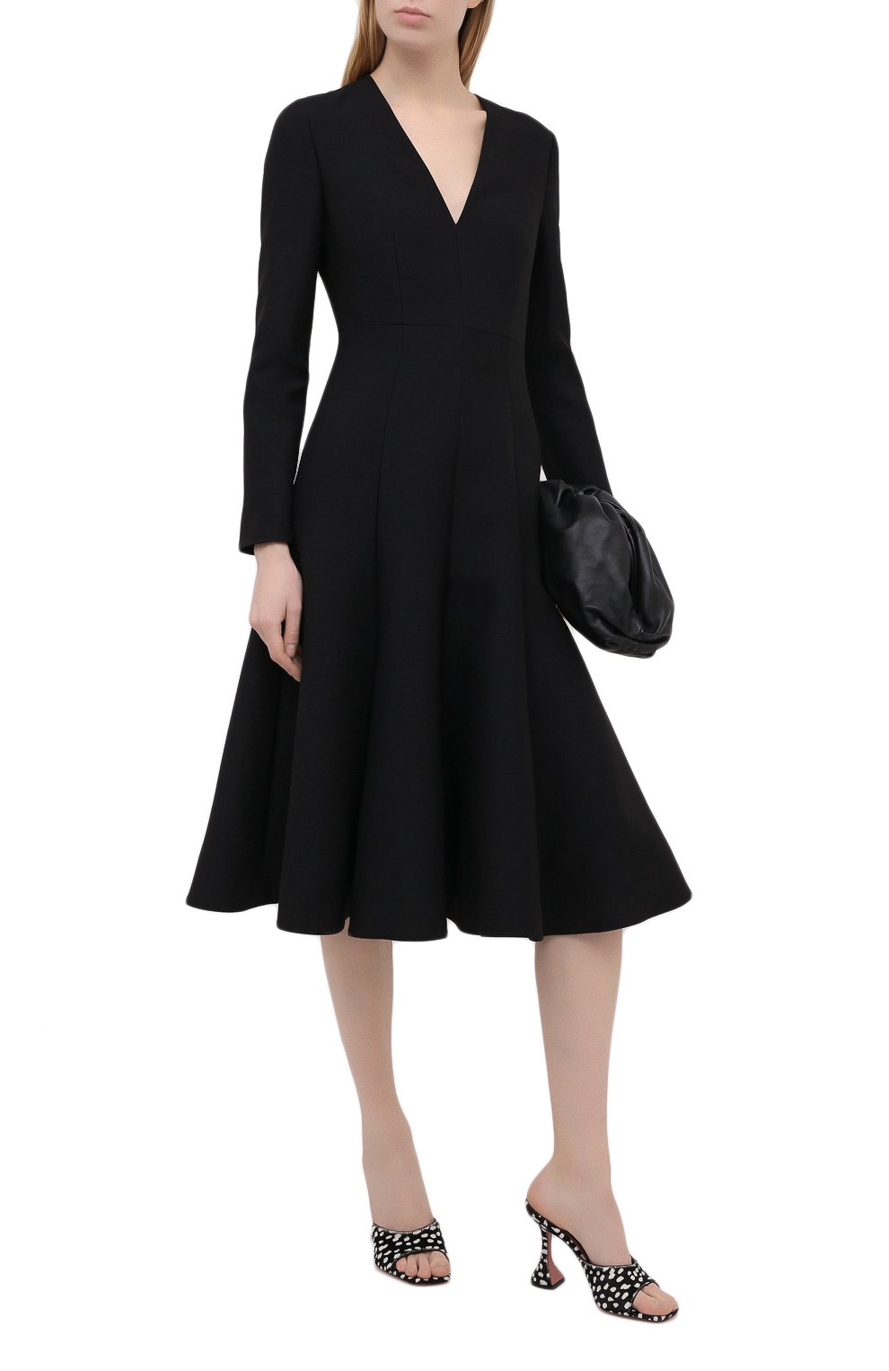 Кожаные мюли lupita AMINA MUADDI, арт. LUPITASLIP0NY/P0NY/P0LKA D0TS, фото 2