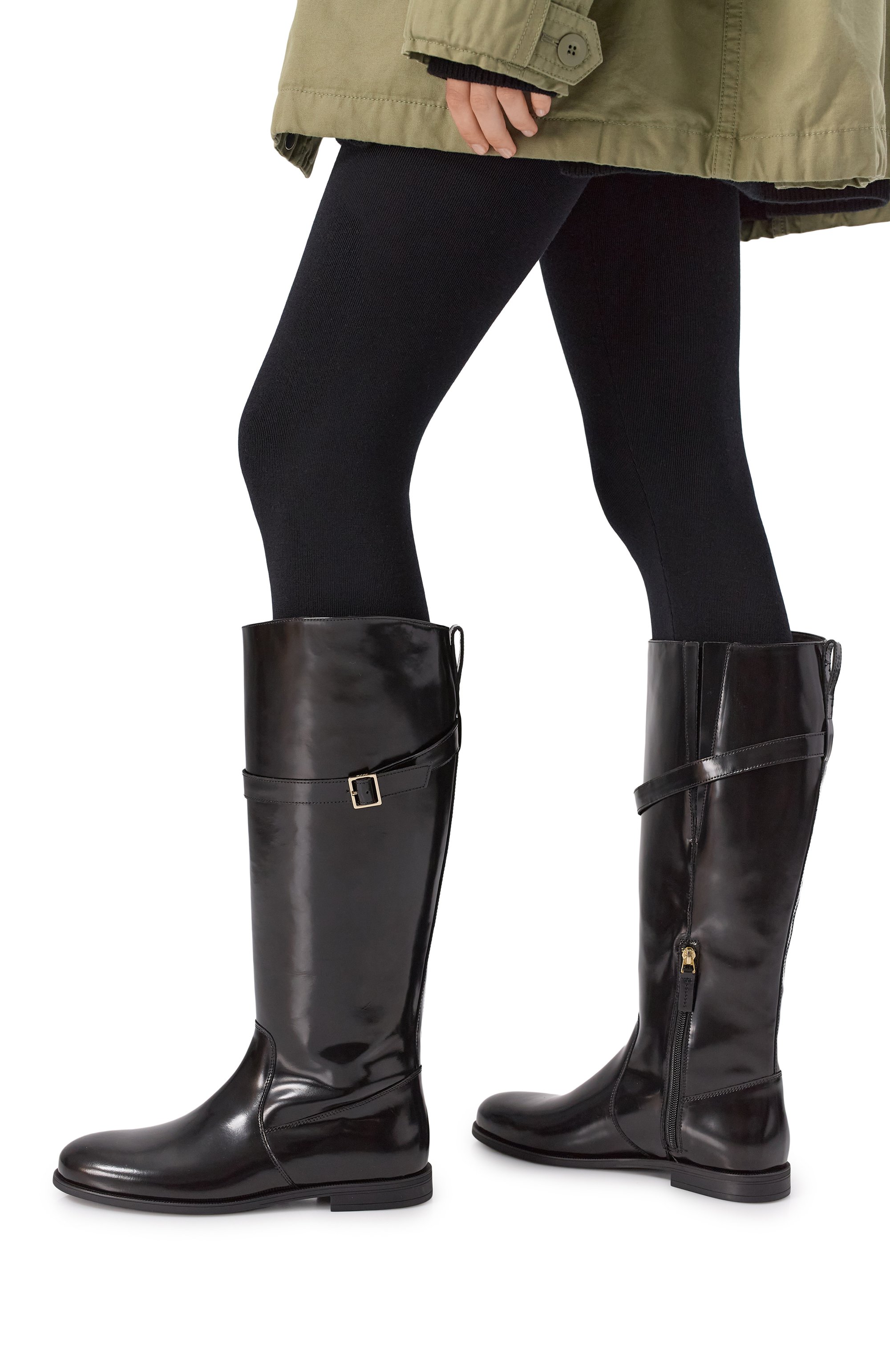 Кожаные сапоги lycia BOSS, арт. 50552801, фото 2