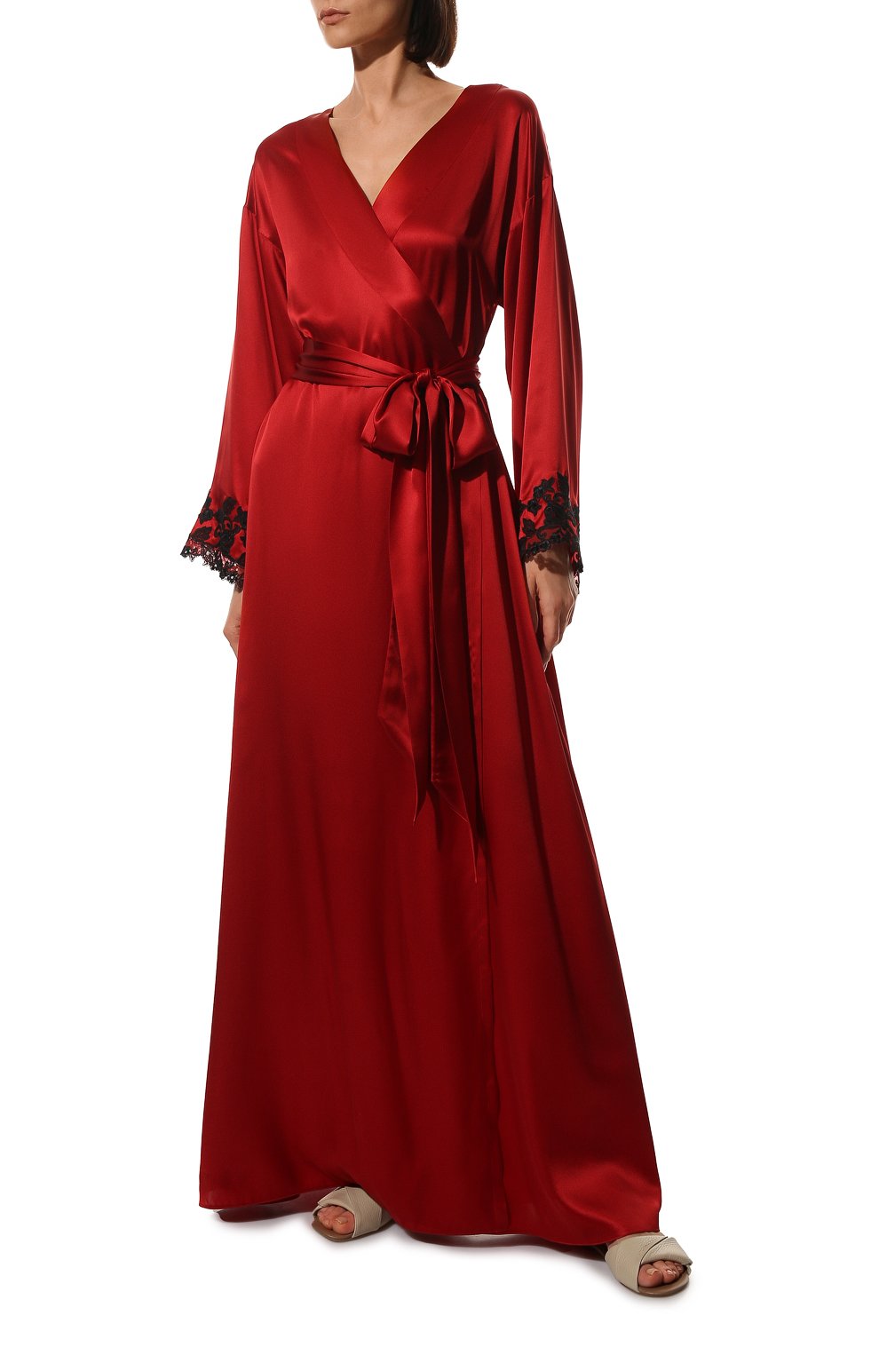 Шелковый халат LA PERLA, арт. 0019231/0290, фото 2