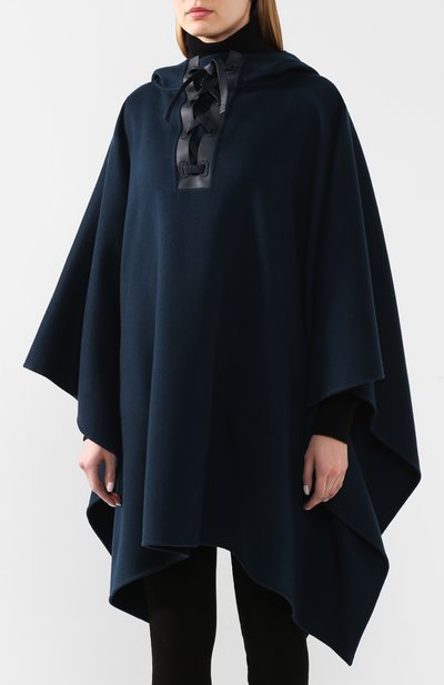 Кашемировое пончо LORO PIANA зеленого цвета по цене 647000 руб., арт. FAL0226, фото 3 Кашемировое пончо LORO PIANA, арт. FAL0226, фото 3