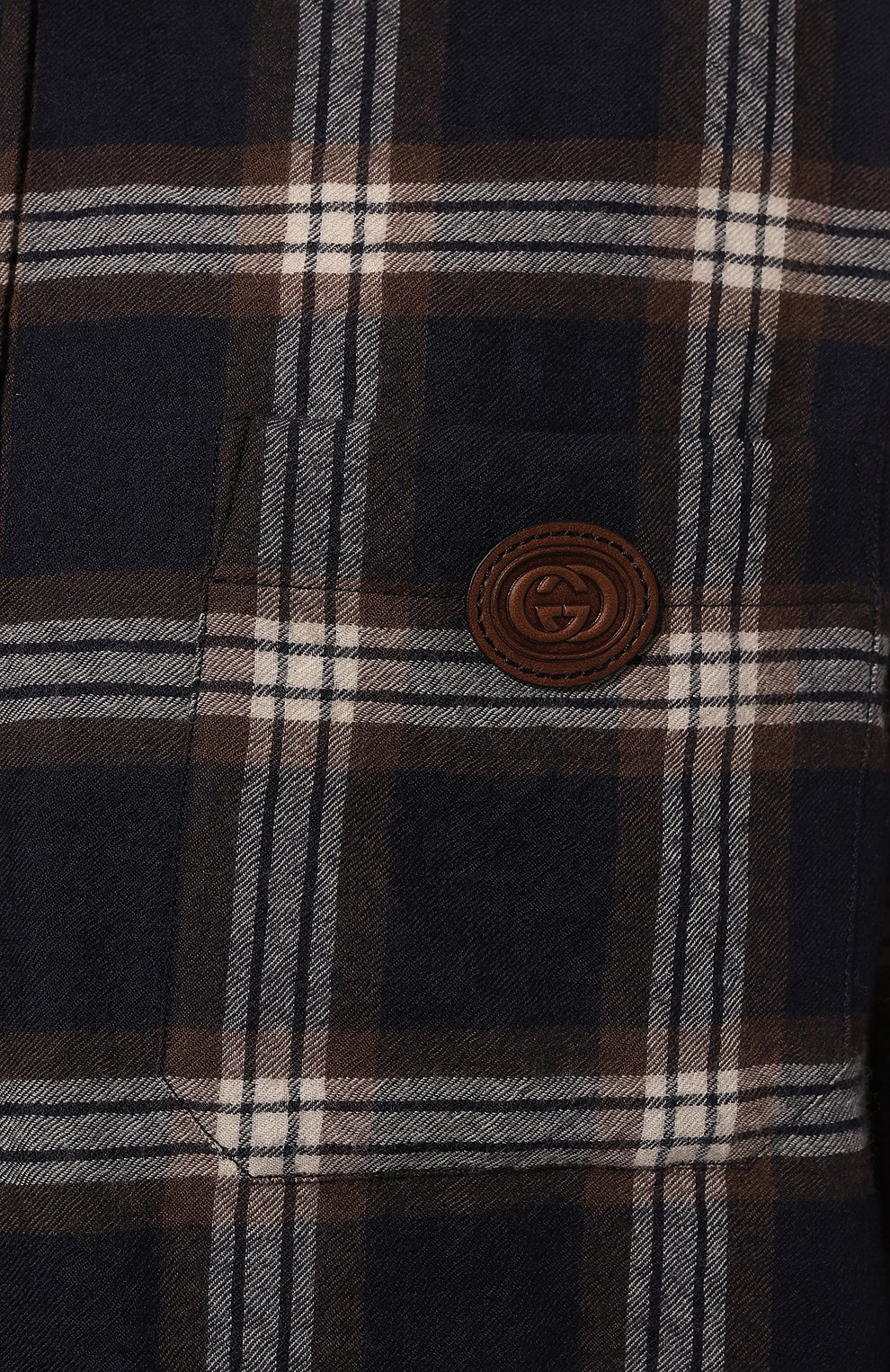 Шерстяная рубашка GUCCI, арт. 648854 Z8AMJ, фото 5