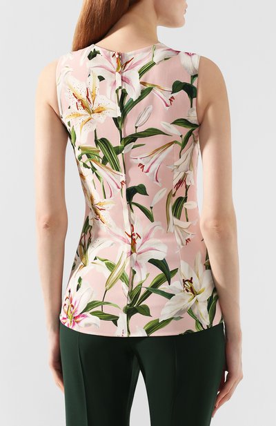 Топ с принтом DOLCE & GABBANA, арт. F73A1T/FSRLJ, фото 4