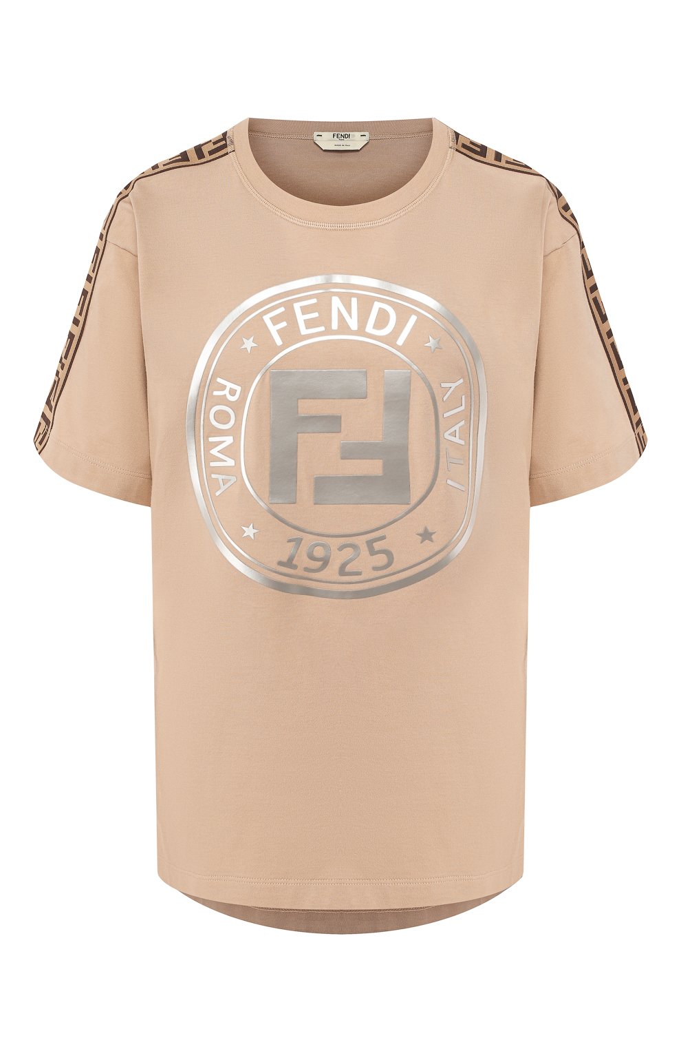 Хлопковая футболка FENDI, арт. FAF073 AB4E, фото 1