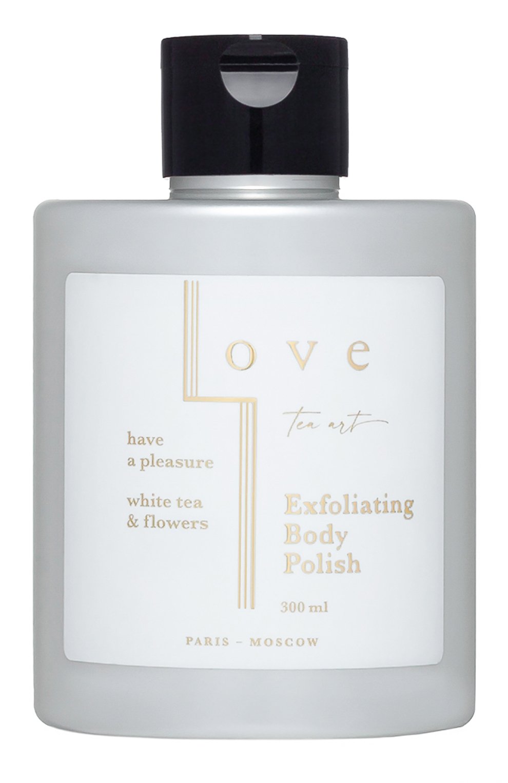 Гель-скраб для тела и рук белый чай и цветы (300ml) LOVE TEA ART, арт. 4603805891475, фото 1