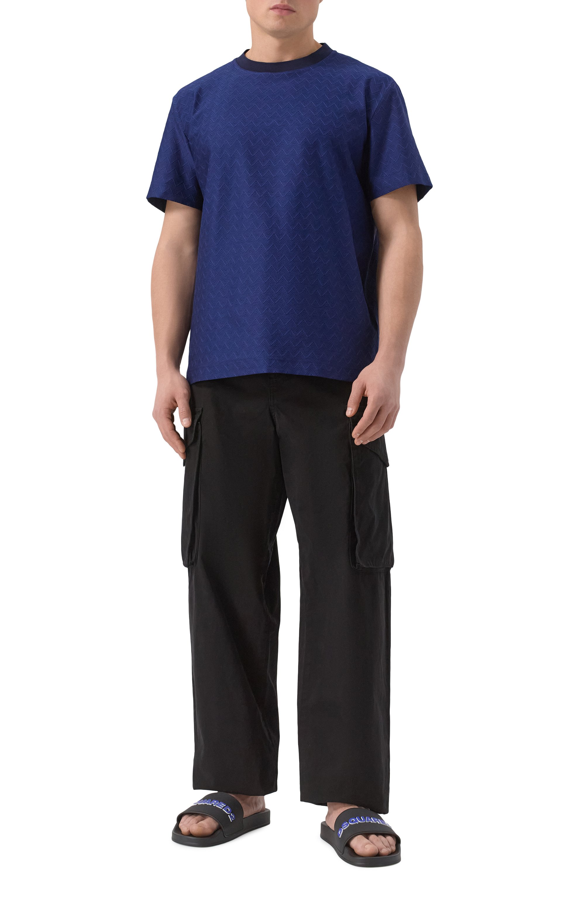 Хлопковая футболка MISSONI, арт. US25SL09/BJ00LJ, фото 2