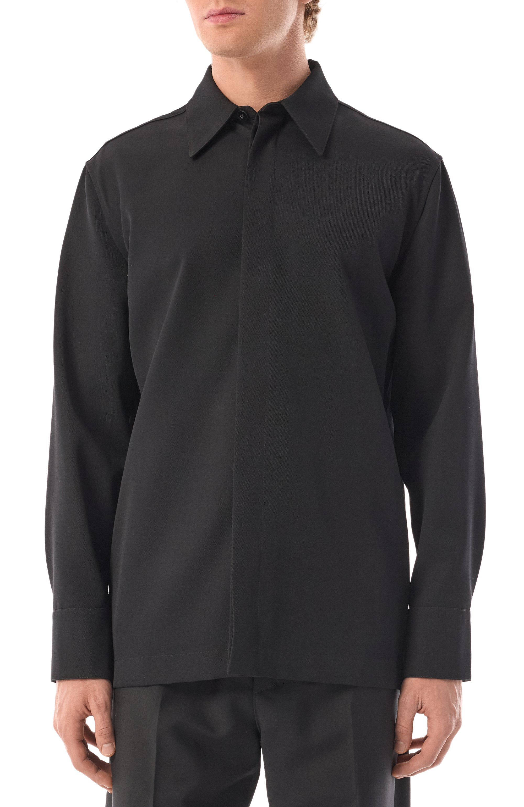 Шерстяная рубашка JIL SANDER, арт. J22DL0298/J40002, фото 3