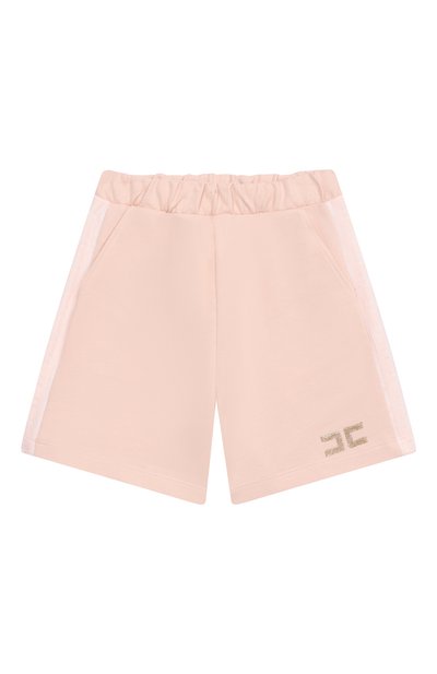 Хлопковые шорты ELISABETTA FRANCHI LA MIA BAMBINA, арт. EFBE0790/FF002