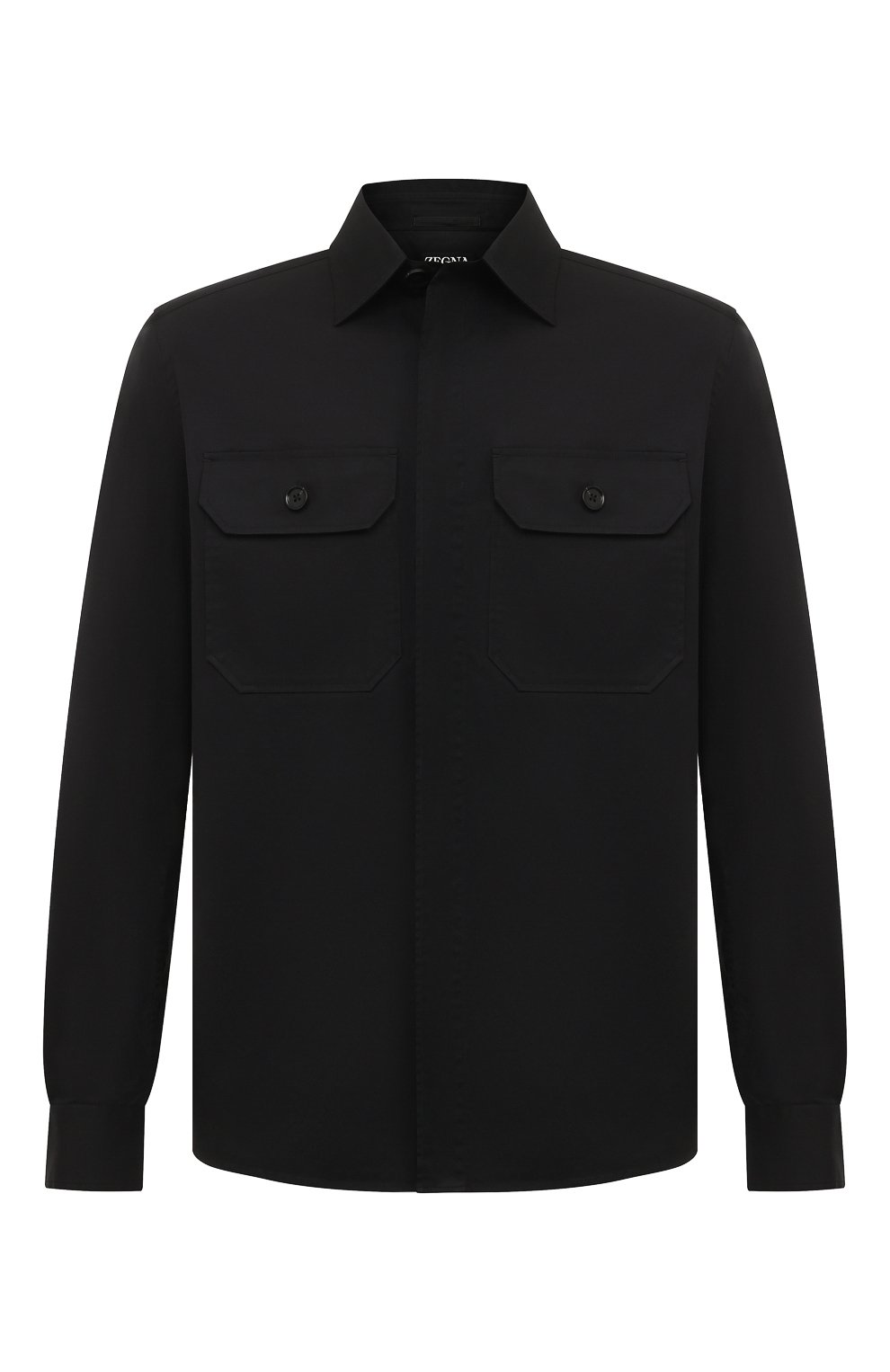 Хлопковая рубашка ZEGNA, арт. UDV16A7/S0T8, фото 1