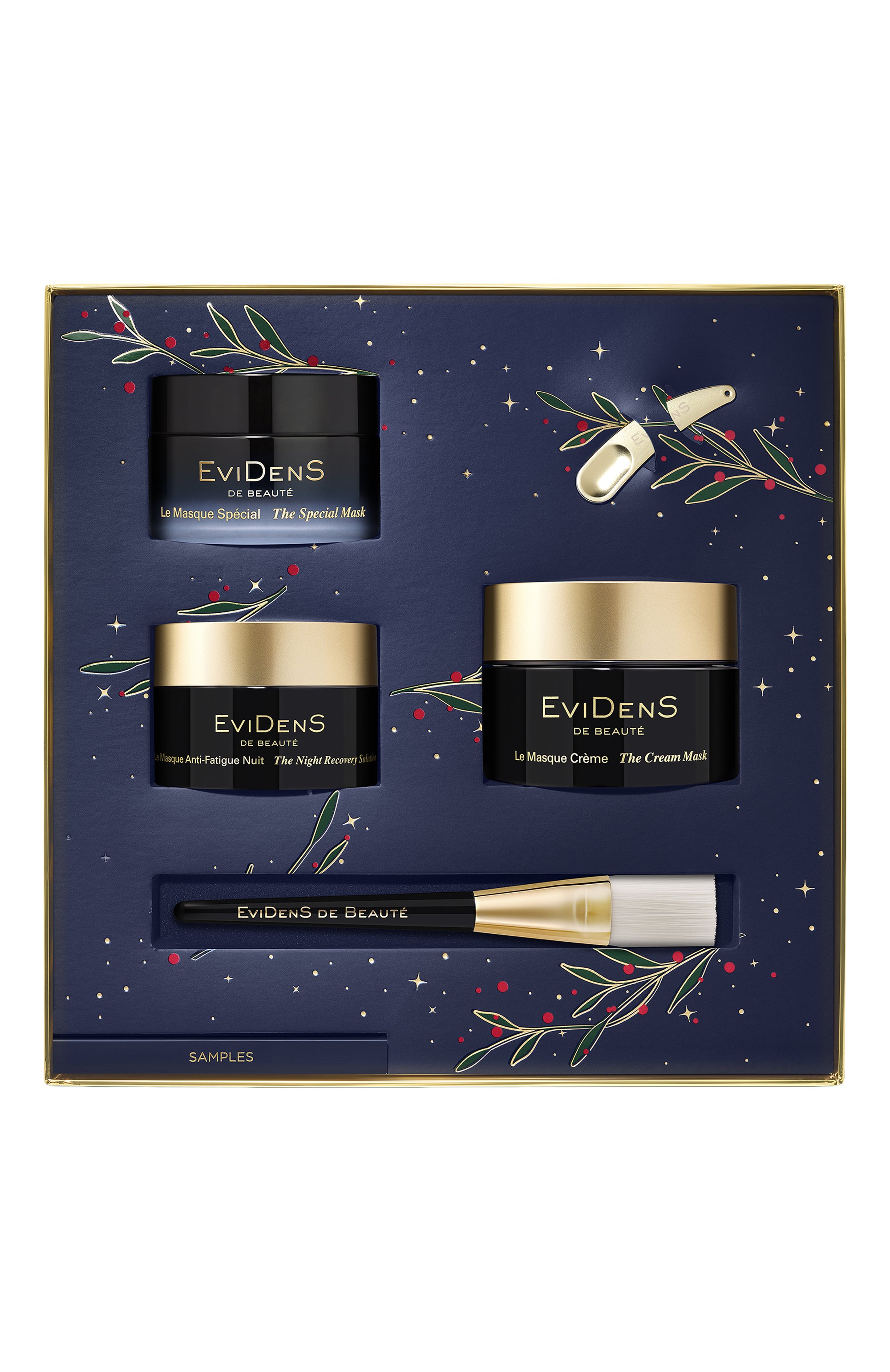 Набор the multimasking collection (50+2x30ml) EVIDENS DE BEAUTE бесцветного цвета по цене 50900 руб., арт. 4570117113567, фото 2 Набор the multimasking collection (50+2x30ml) EVIDENS DE BEAUTE, арт. 4570117113567, фото 2
