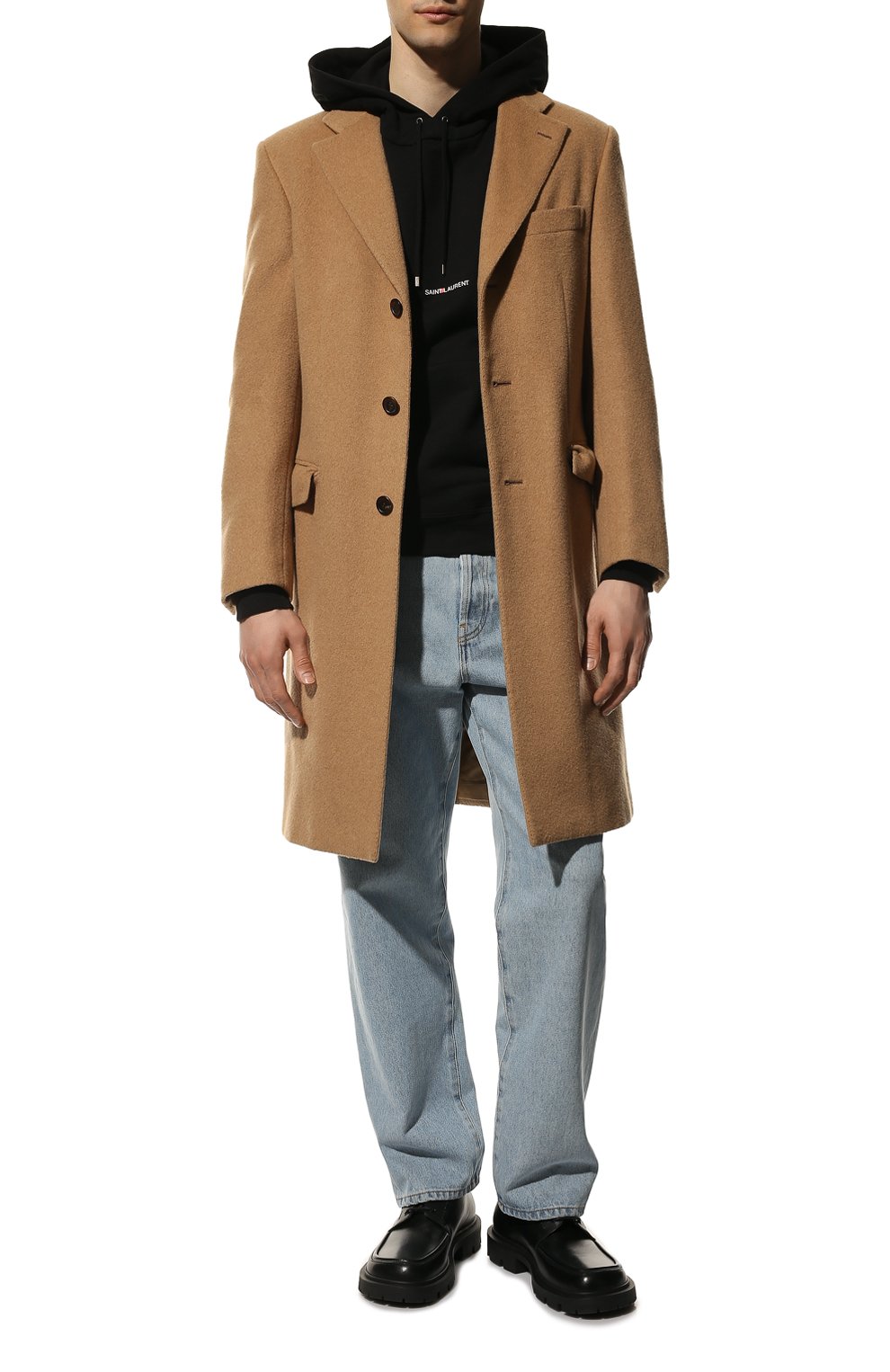 Хлопковое худи SAINT LAURENT, арт. 677259/YB2PG, фото 2