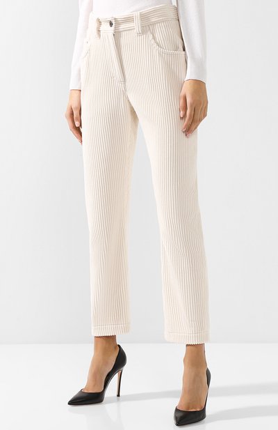 Вельветовые брюки BRUNELLO CUCINELLI, арт. MA107P6846, фото 3