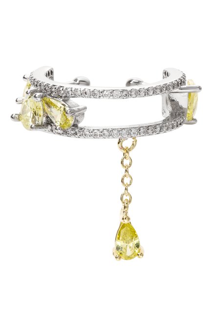Мужского кафф CAVIAR JEWELLERY серебряного цвета, арт. ММ007 | Фото 1 (Региональные ограничения белый список (Axapta Mercury): Не проставлено; Нос: Не проставлено)