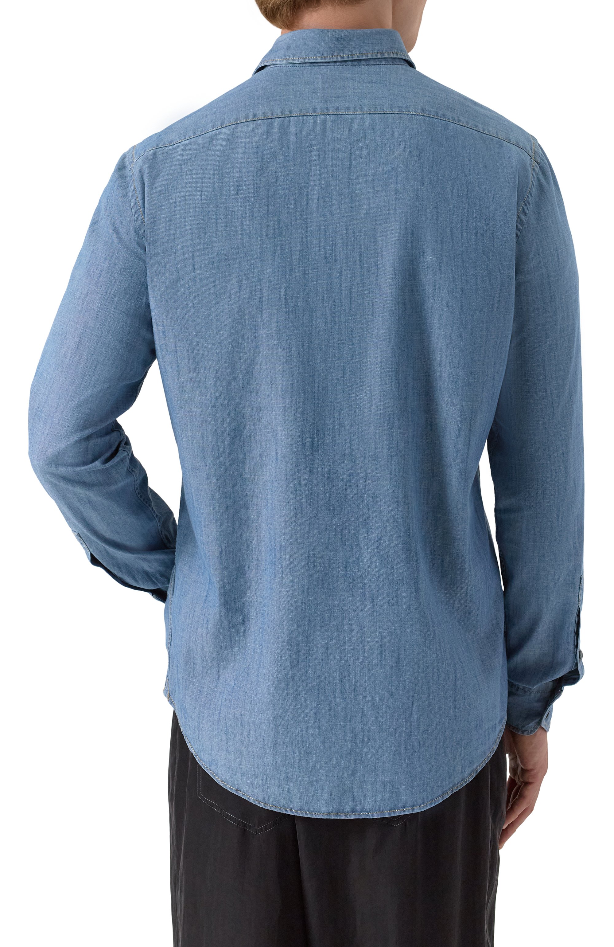 Джинсовая рубашка VAN LAACK, арт. VL-RIK0S2-P0SFWK/155352, фото 4