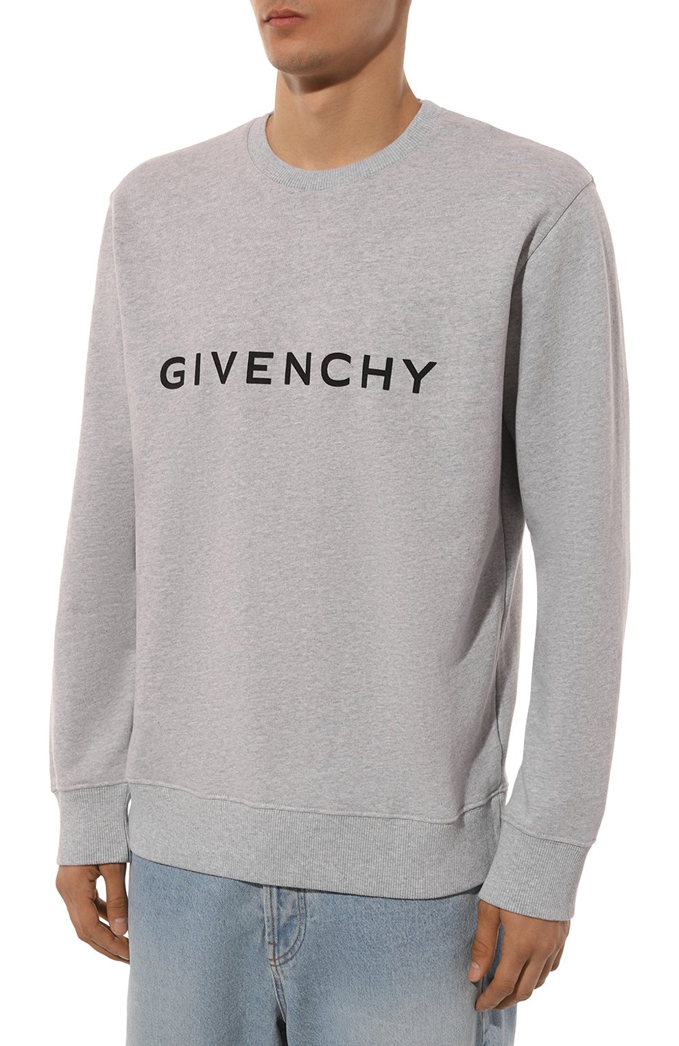 Хлопковый свитшот GIVENCHY, арт. BMJ0HA3YAC, фото 3